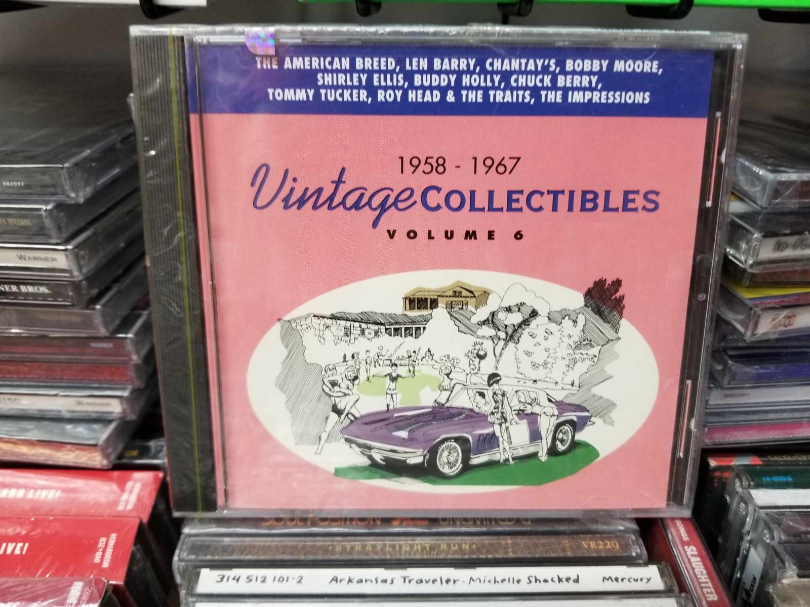 РАЗЛИЧНЫЕ ИСПОЛНИТЕЛИ - ВИНТАЖНЫЕ ПРЕДМЕТЫ КОЛЛЕКЦИОНИРОВАНИЯ, ТОМ 6: НОВЫЙ КОМПАКТ-диск 1958-1967 ГОДОВ ВЫПУСКА