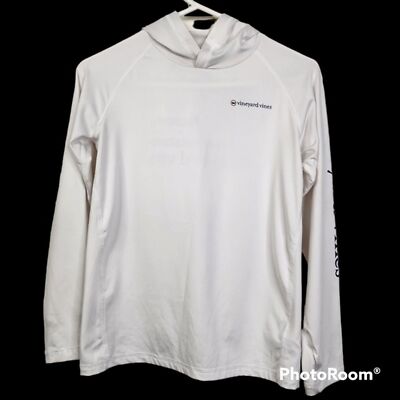 Vineyard Vines Women's Performance Long Sleeve Thumb Hole Hoodie Size Small 