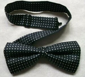 Bow Tie MENS New Dickie Adjustable Bowtie Red White Polka Dot Spotty Spots Dots