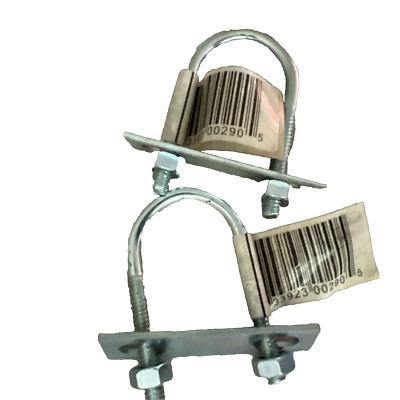 Two Stanley U-Bolts, 1/4'' x 1 1/8'' x 2 1/4'' Zinc Plated New Open Box