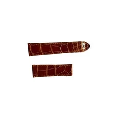 Authentic Cartier Brown Alligator Watch Strap Band 20mm KD98SR94-S06