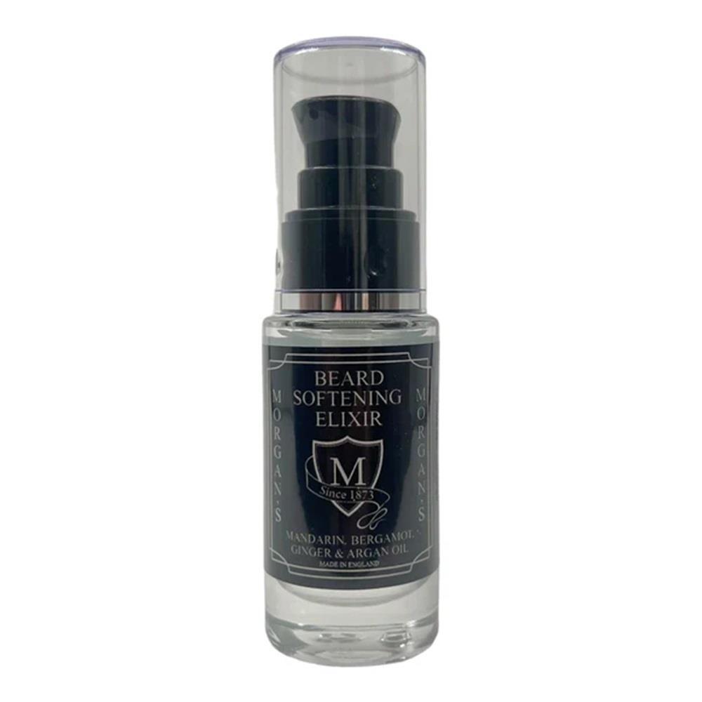 Morgan's Beard Softening Elixir Mens Fragranced Cleansing Nourishing Soft 30ml