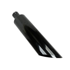Black Miter Angle Cut 5 Inlet 7 Outlet 36 Long Diesel Smoker Exhaust Stack Black Miter Angle Cut 5 Inlet 7 Outlet 36 Long Diesel Smoker Exhaust Stack