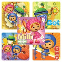 Team Umizoomi Stickers - 100 Per Pack Team Umizoomi Stickers - 100 Per Pack