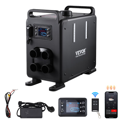 VEVOR Dieselluchtverwarming, 12 V, 2 kW, verbruik 0,12-0,26 l/h