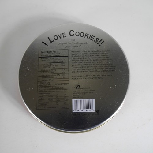 Contenedor de regalo de Navidad I Love Cookies caja de confitería chispas de chocolate - Imagen 4 de 4