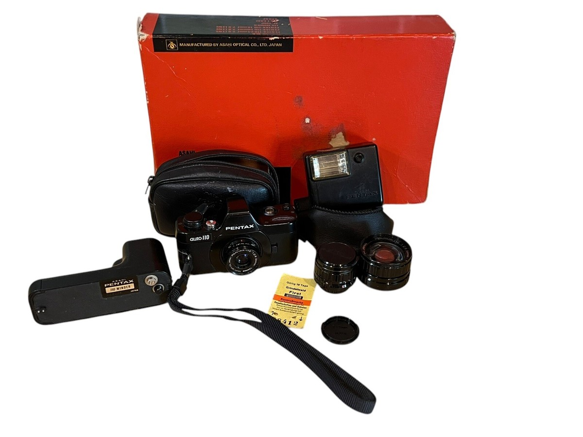 PENTAX auto 110 フィルムカメラ セット 【公式通販】
