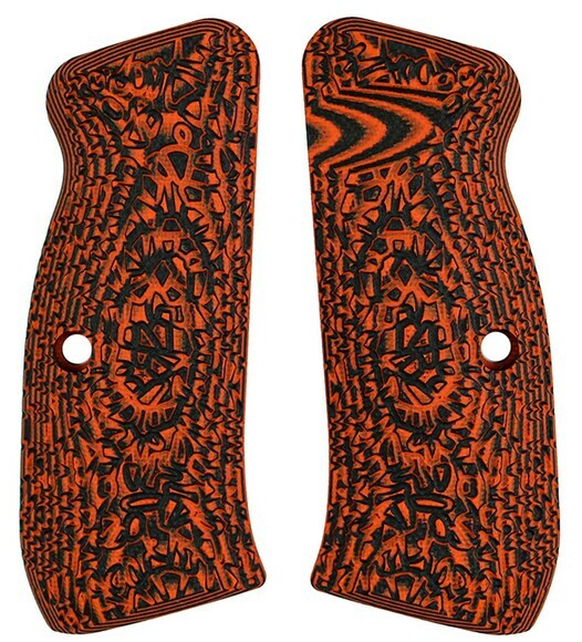 CZ 75 Compact | P-01 | PCR Palm Swell Mayhem G10 Grips - LOK Grips