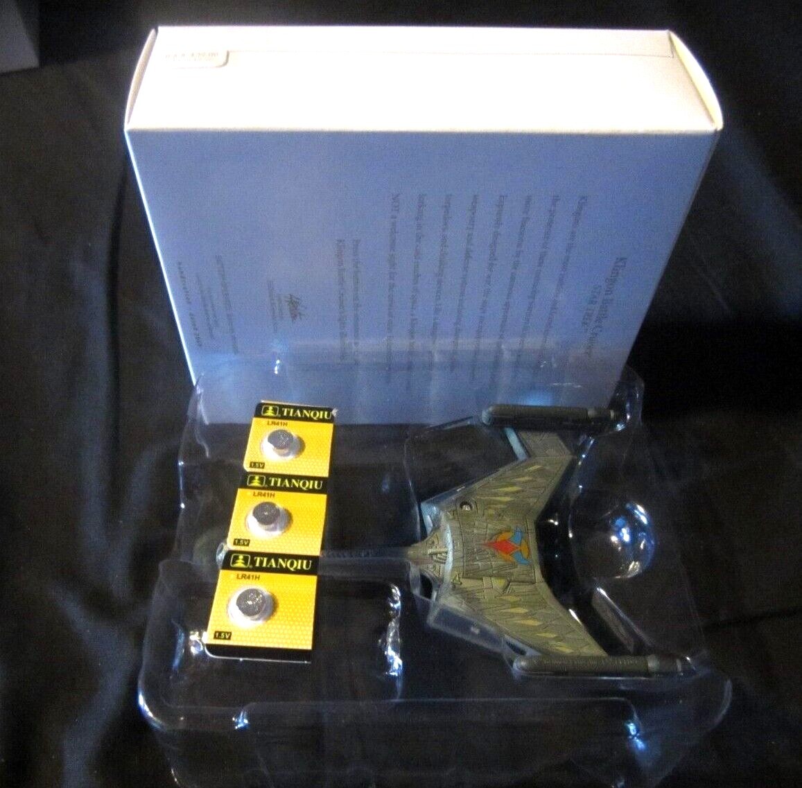 HALLMARK ORNAMENTS STAR TREK 2009 KLINGON BATTLE CRUISER TESTED W/NEW