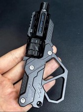 EDC Toy QT 3000 Revolver Push Slider Gun Spinner Button Fingertip Gyro