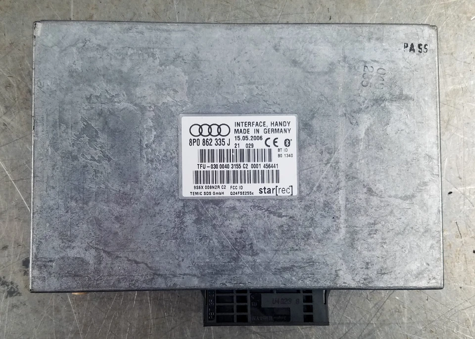 Módulos de control de carrocería Audi S4 B7 2007 #5275 M4 Foto 2 de 4