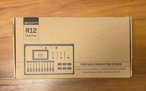 Zoom R12 tragbarer Mehrspur-Recorder neu sorgfältige Verpackung mit Etui - Bild 1 von 5