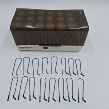 VTG WINDMERE HOT ROLLER SET 18 CURLERS  16 CLIPS SS-182 HAIR SETTER TESTED