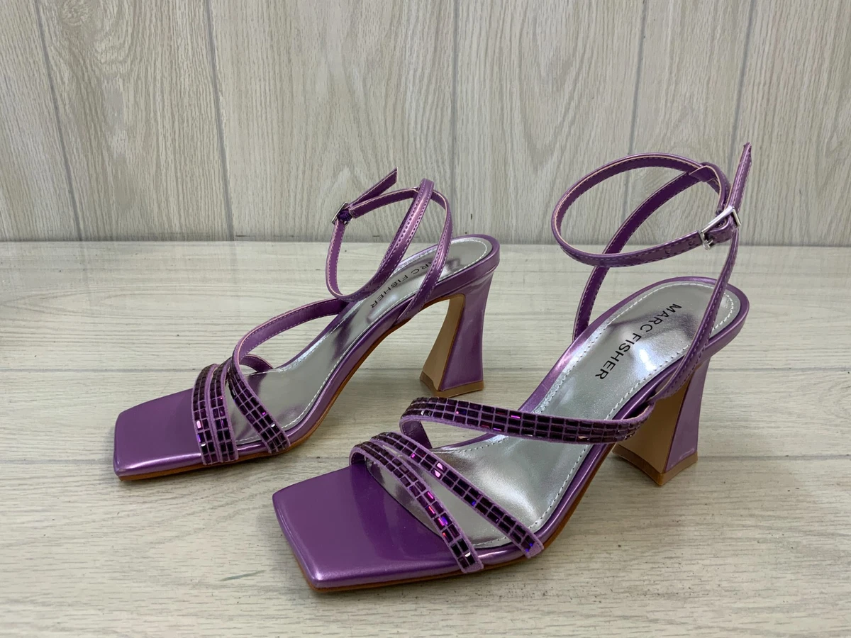 Deep purple sandals sale