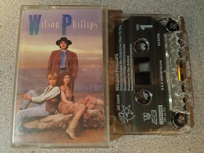 Wilson Phillips by Wilson Phillips (Cassette, 1990, SBK Records