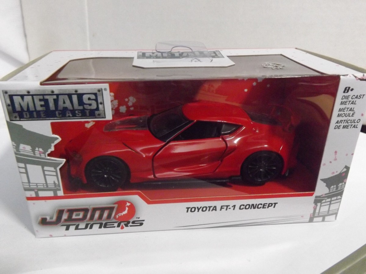 2017 Jada JDM Tuners Red Toyota FT-1 Concept 1/32 Scale | eBay