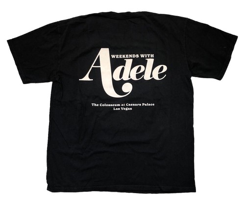 WEEKENDS WITH ADELE T Shirt Officially Licensed RESIDENCY LAS VEGAS Adult Sz 3XL - Picture 3 of 8