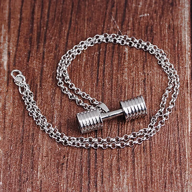 Gym dumbbell deals locket