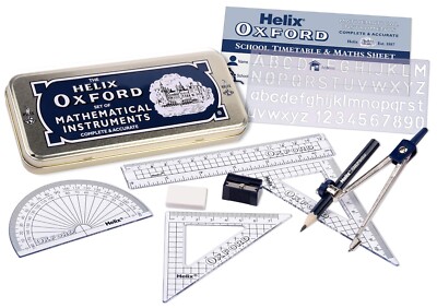 Helix Oxford Advanced Maths Set - Mathematical Instruments