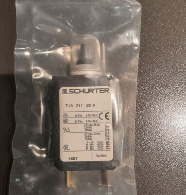 Interruttore Termico SCHURTER T11-211-3 (Modello 32C2321) - Nuovo, 1 Pezzo