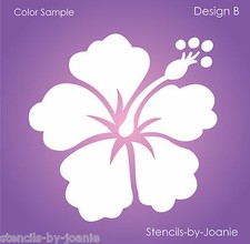 Hibiscus Stencil Aloha Flower B Hawaii Tropical Garden Floral Beach DIY Signs
