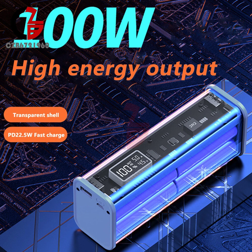 K Power Bank fai-da-te 22,5 W PD ricarica rapida custodia