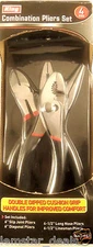 King Combination 4 Piece Plier Set