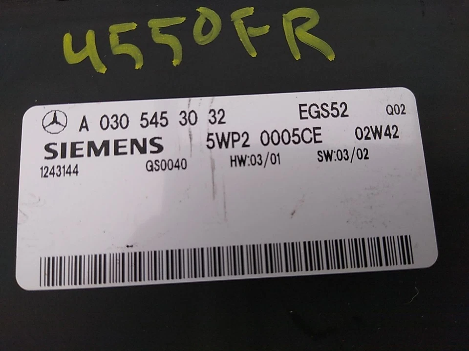 Mercedes SLK230 SLK320 R170 ECM Transmission Control Module Fits 2001-2004 02 03 - Image 3 of 4