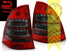 LED Rückleuchten Heckleuchten für Mercedes Benz W203 T-Modell C-Klas rot schwarz LED Rückleuchten Heckleuchten für Mercedes Benz W203 T-Modell C-Klas rot schwarz