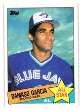 1985 Topps - #702 Damaso Garcia All Star