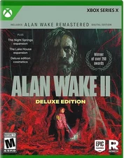 Alan Wake 2 Deluxe Edition - Xbox Series X - NEW & SEALED - FREE US SHIPPING