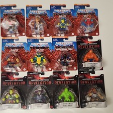 Lot Of 12 Masters Of The Universe He-Man ETERNIA MINIS Action Figures NIB