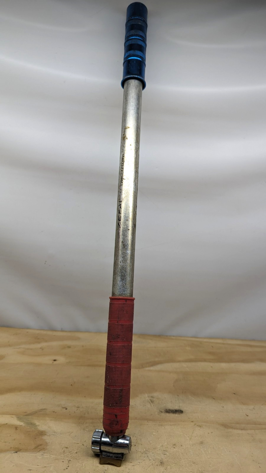 Vintage Zefal Competition Pump Bike Red Blue France Eroica HP 70s