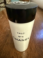 Vintage 1970s Chanel No5 talc Pot Almost EMPTY