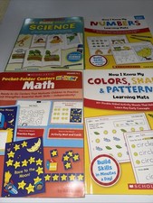 Scholastic Teaching resources K-1 Science  Math 4 Book Lot