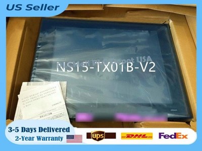 One New Omron NS15-TX01B-V2 HMI Operator Panel In Box Fast Shipping US Free TAX