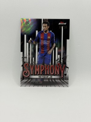 2024 Topps Finest Symphony Neymar Jr Black /10