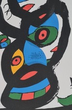 JOAN MIRO * Montroy I * 50 x 40 cm * signed lithograph * limited # 16/200