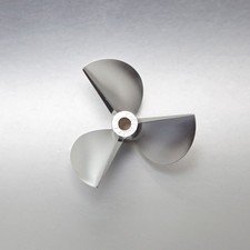 48-55mm 3-Blade CNC Aluminum Propeller 4.76mm Shaft Pitch 1.8 Right Hand