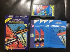 Atari 2600 Xonox Chuck Norris/Artillery Duel double ender!!