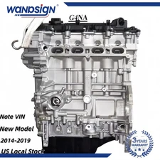 Long Cylinder Block Assembly For Hyundai Creta Elantra Kia Soul G4NA 2.0L 14-19