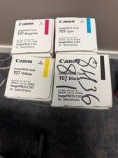 Canon imagePRESS T07 Toner Set for C170, C165. new and unopened