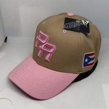PUERTO RICO BASEBALL PR 3-D EMBROIDERED - PR FLAG  LETTERS AT SIDE SNAPBACK HAT