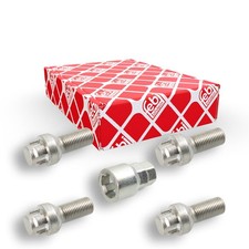 20x FEBI RADSCHRAUBEN RADBOLZEN SATZ Länge: 53,5mm KUGELBUND A/G