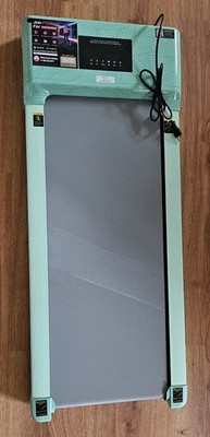 SupeRun 3-in-1 Portable Treadmill with Remote Control LED Display | Mint Green