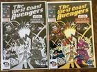 Amazing Spider-Man 47 Disney West Coast Avengers 1 Homage Variant & B&W 1:100
