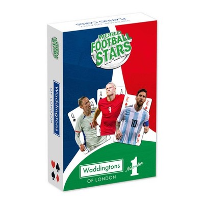 World Soccer Stars 2026 Waddingtons Number 1 Playing Cards