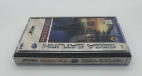 ROBOTICA SEGA SATURN COMPLETE CIB TESTED WORKING W/ REGISTRATION CARD