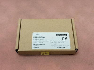 NEW ORACLE 7358257 SFP+ Transceiver SKU 21394 - Image 1 of 2