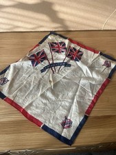 Vintage King Edward VIII 1937 Coronation Handkerchief - Collectable